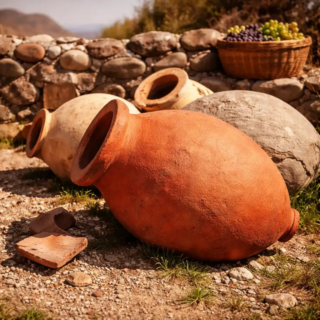 qvevri wine, Georgian wine, amber wine